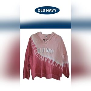 Old Navy Pink Ombre Hoodie XL